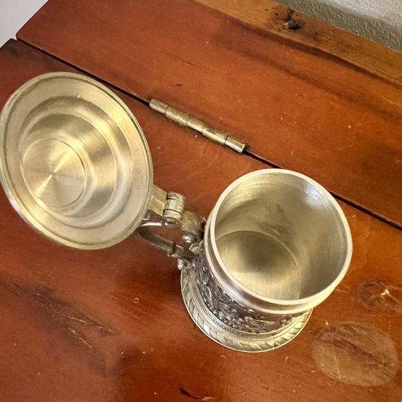 2 mini Pewter Beer Steins - Picture 8 of 9